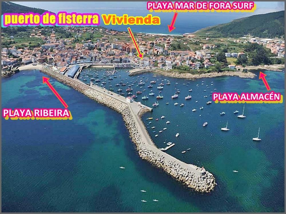 Apartamento Paseo Del Puerto Finisterre Extérieur photo